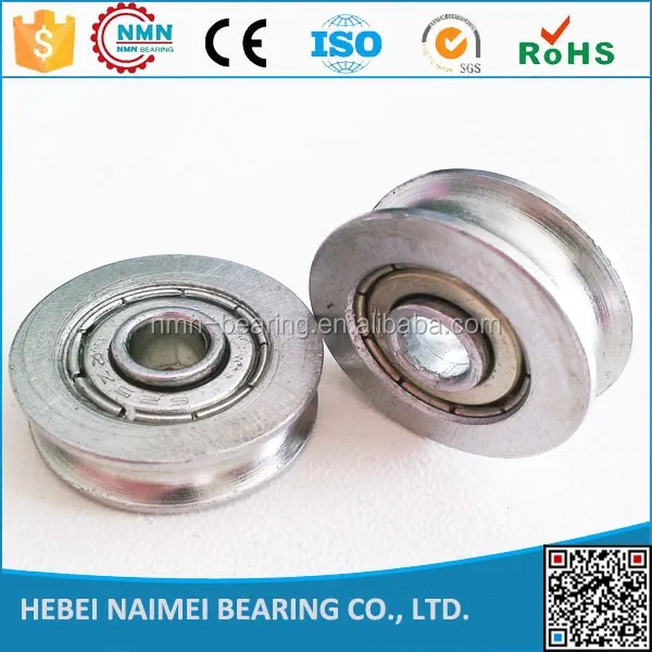 626RS U guide wheel bearing cable pulling groove bearing