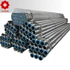 erw black tube galvanized steel pipe post and rail fencing
