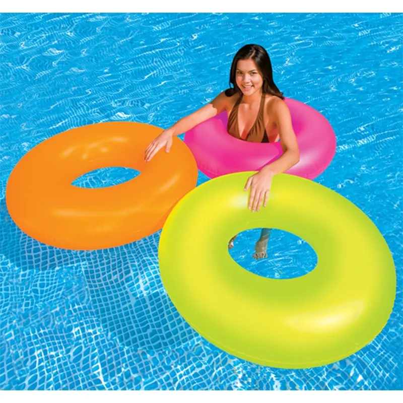 Intex 59262 Summer Swimming Pool Neon Frost Tubes