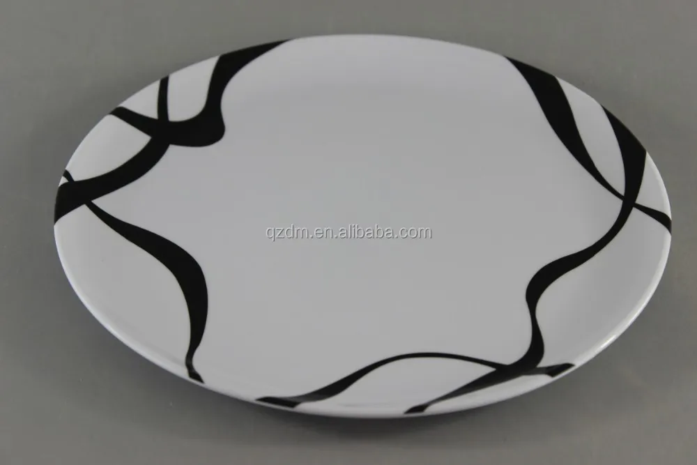 30% Melamine Or 100% Melamine Round Dishes And Plates