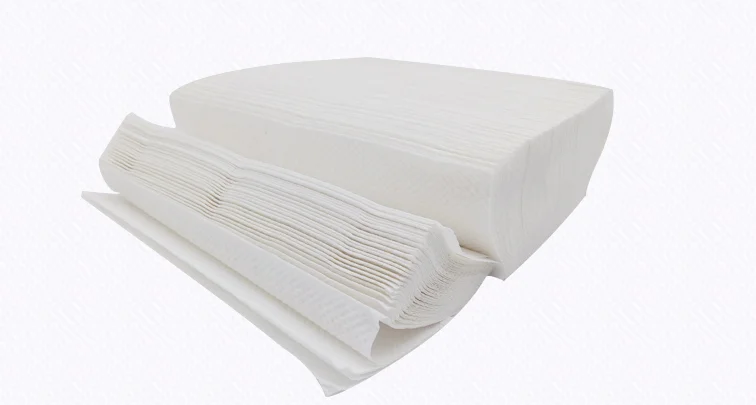 1-ply white hand paper towels z fold paper towel 225*220mm