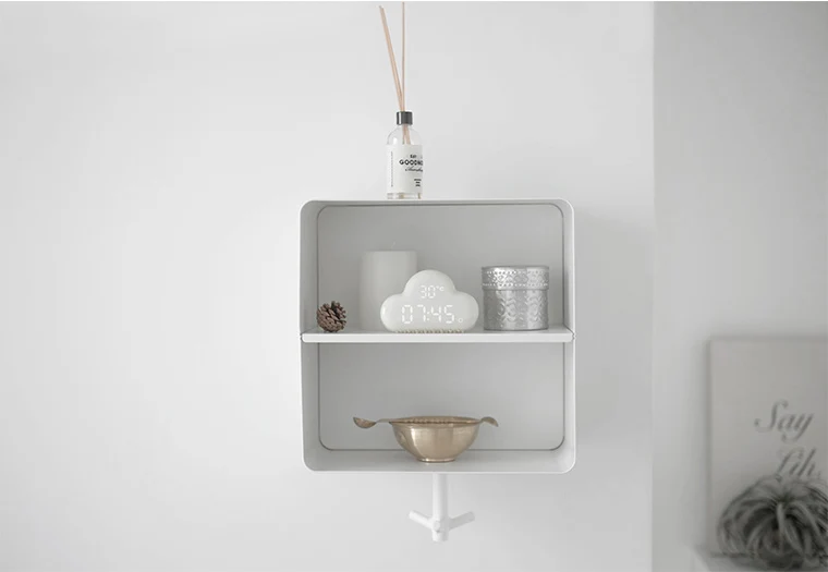 Digital clock cloud shape night light