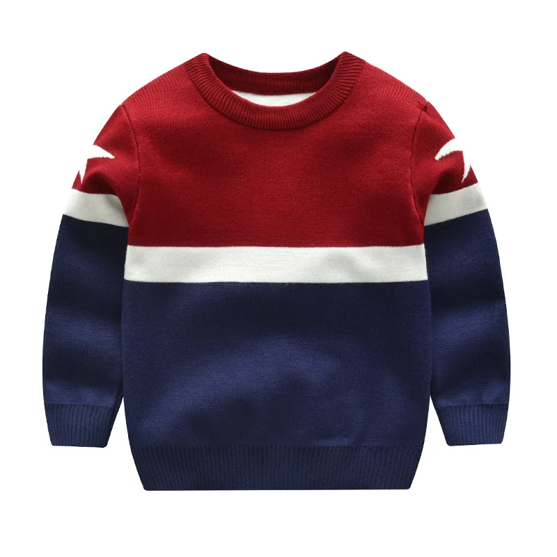 Winter children baby knitted kids boys sweater design