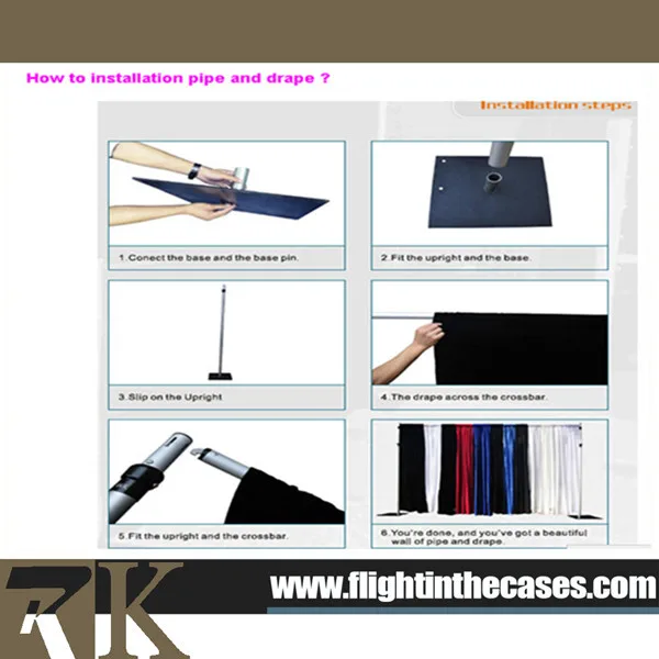 Backdrop For Wedding Pipe And Drape Rental Nyc Church Decorations