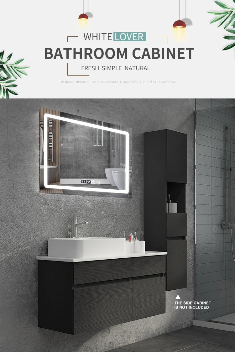 Home Decor Modern Black Bathroom Cabinets And Vanities Home Decor Modern Black Bathroom