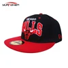Cool bulls 3D embroidery custom snapback hat for men baseball cap