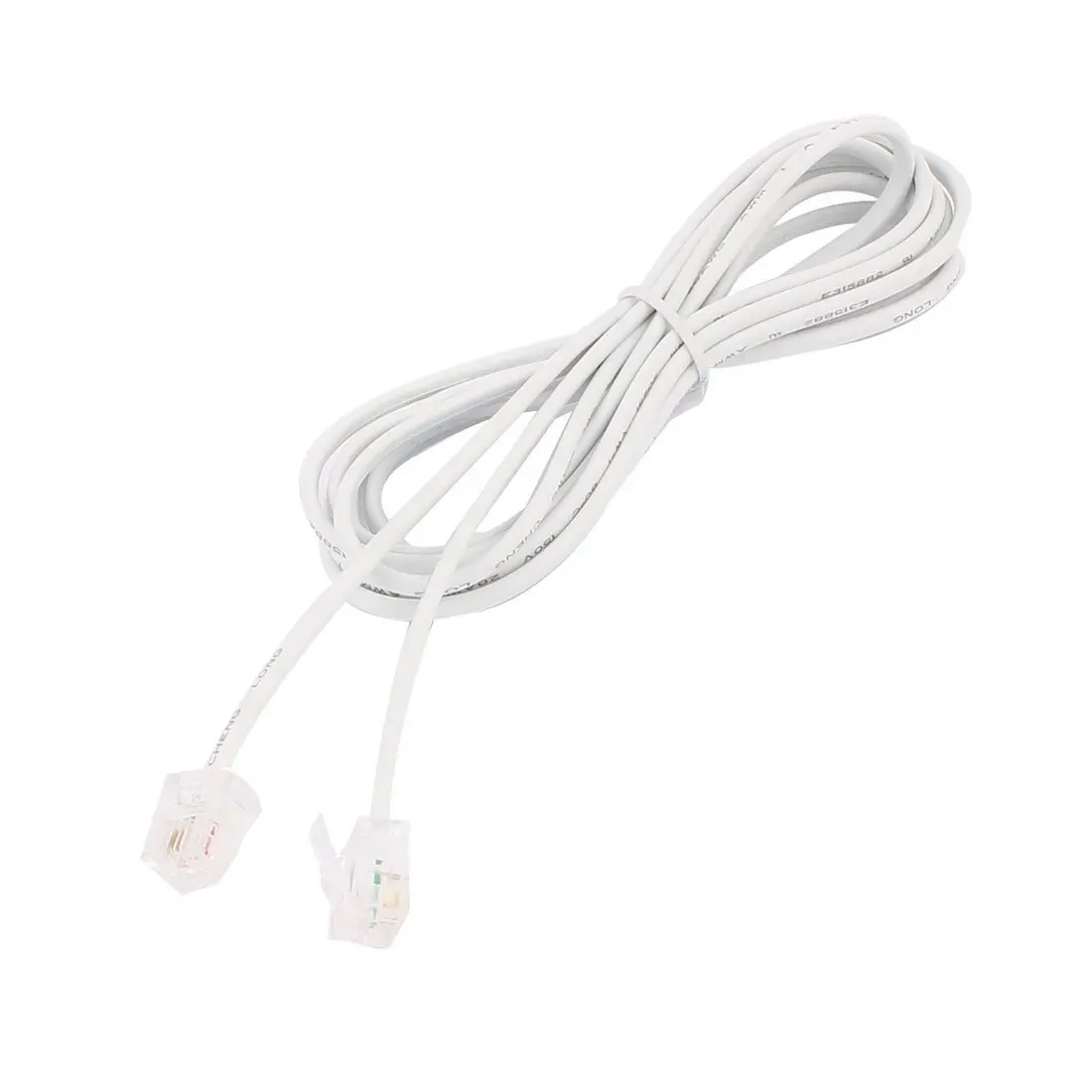 13 Foot 4M for Landline Telephone Uxcell RJ11 6P2C Male Plug Telephone Line and Cable and Wire 13 Foot 4M for Landline Telephone Uxcell RJ11 6P2C Male Plug Telephone Line and Cable and Wire