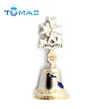 metal dinner bell hand held bells with the imprint for souvenirs