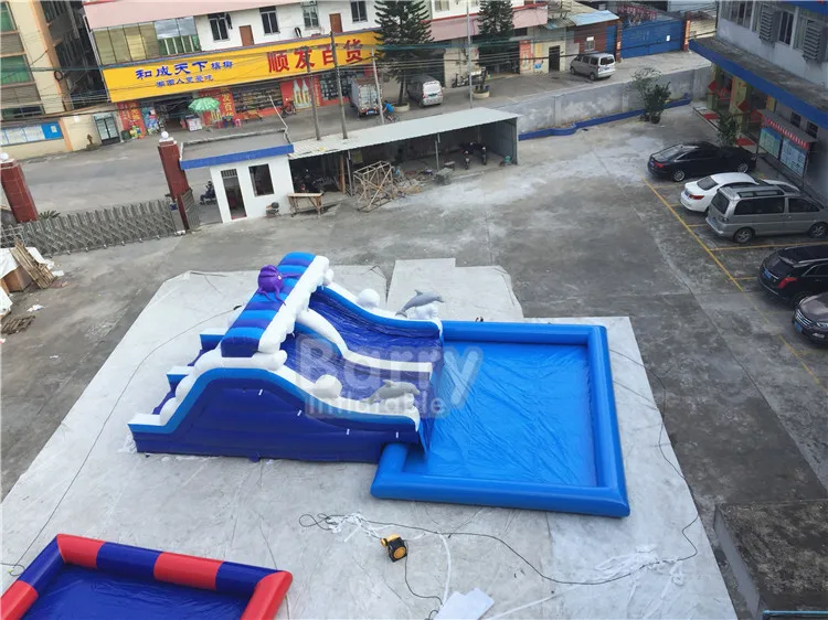 inflatable water park