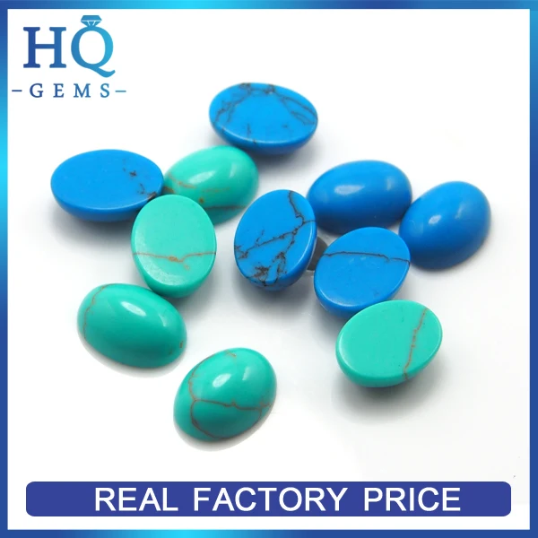 Oval Green Loose Turquoise Stones Flat Polished Stones For Sale Buy