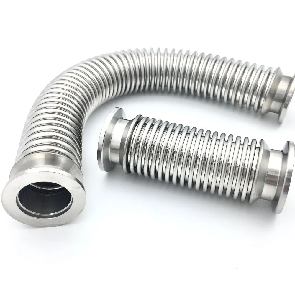 Soft Flexible Kf Bellow Vacuum Pipe Fittings Buy Corrugated Bellows
