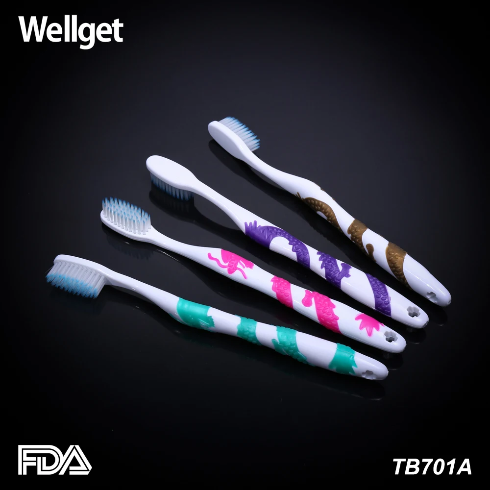 Fda Approved Nylon Adult Toothbrush With Chinese Dragon Handle Buy