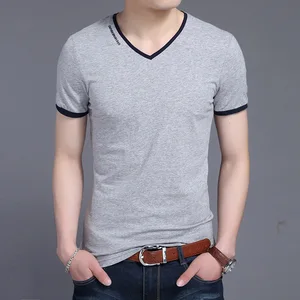 Wholesale Custom Two Color T-shirt for Men Wholesale Custom Two Color T-shirt for Men