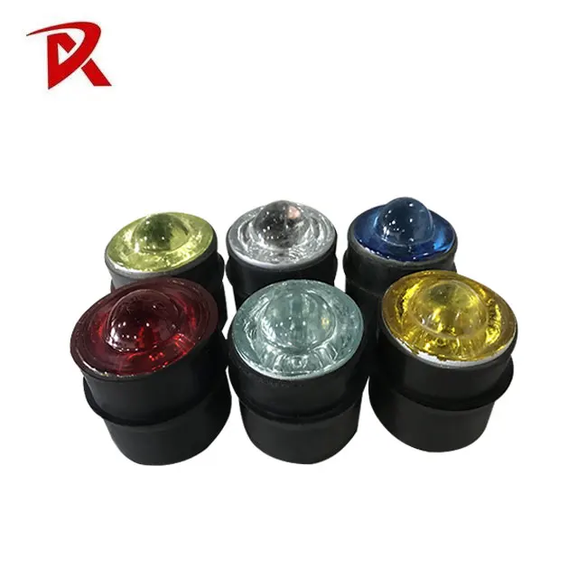 Dia 50mm Tempered Glass Cat Eye Reflective Raised Pavement Marker