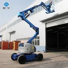 Scharnierende Hydraulische Genie Boom Een Man Lift