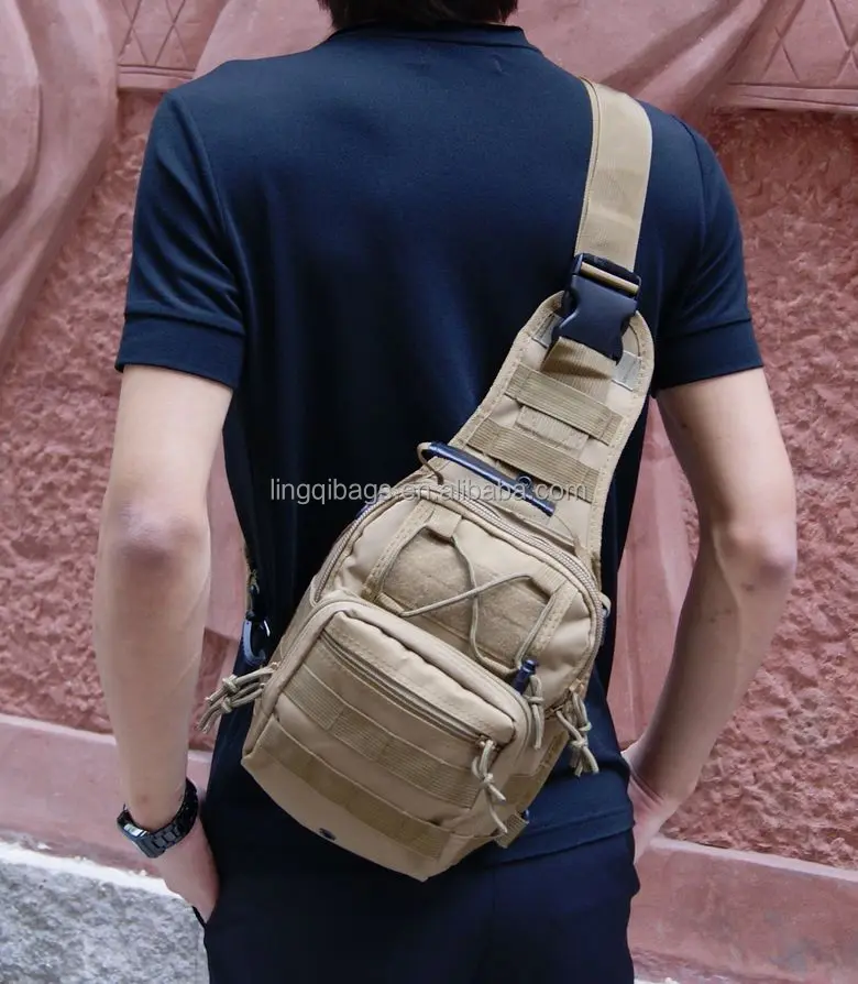 men sling bag style