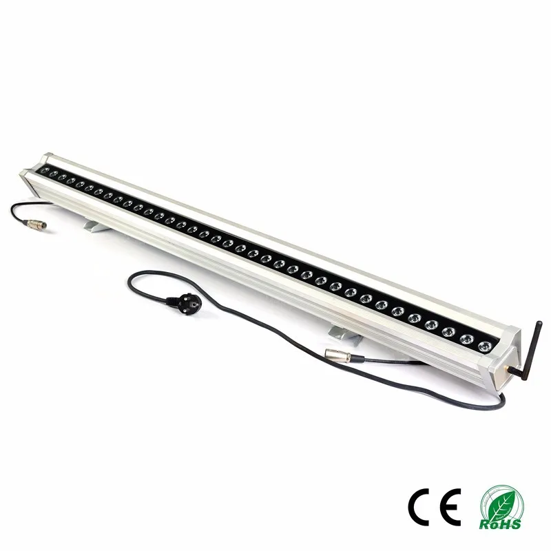 IP65 36x3w RGB LED Ultra-thin slim wireless dmx512 control led wall washer