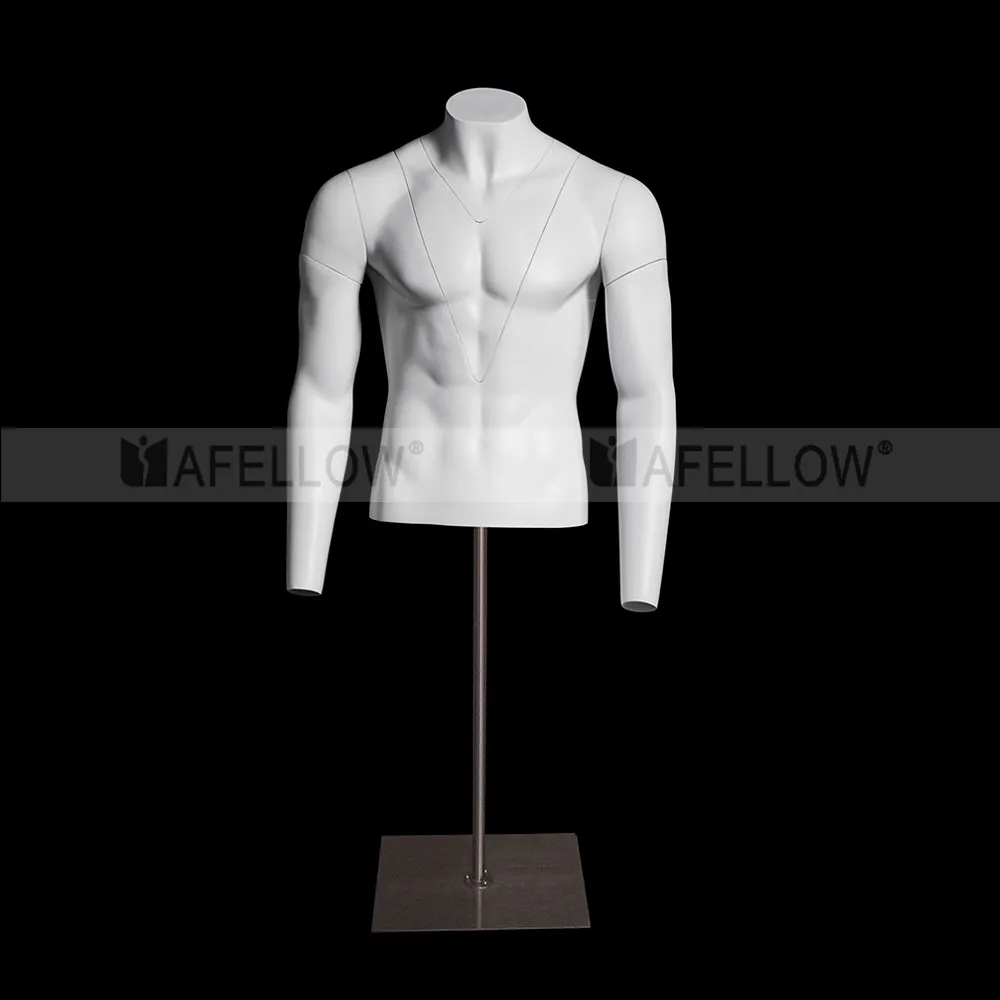 Half Body Fiberglass Male Ghost Mannequin For Sale Buy Half Body