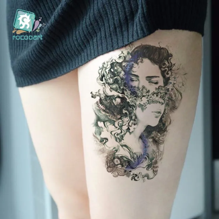 Fiercely Strong Half Lion Half Flower Tattoo Ideas  Tattoo Glee