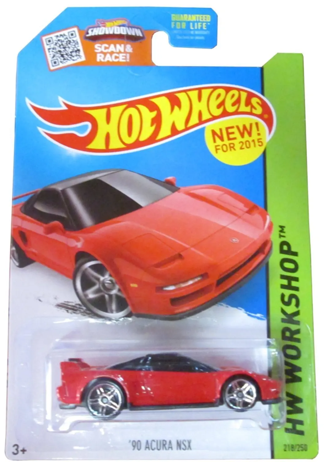 Get Quotations · Hot Wheels HW Workshop 218/250 Red '90 Acura NSX