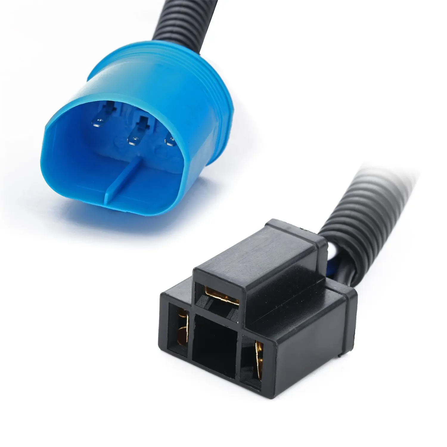 9007 Male To H4 Female Adapter For Hummer H2 Headlight Wire Harness