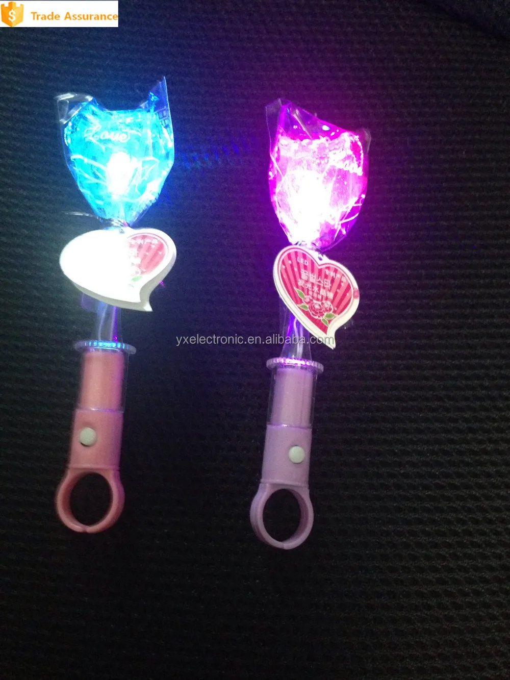 lollipop candy with led light-blue and violet.JPG