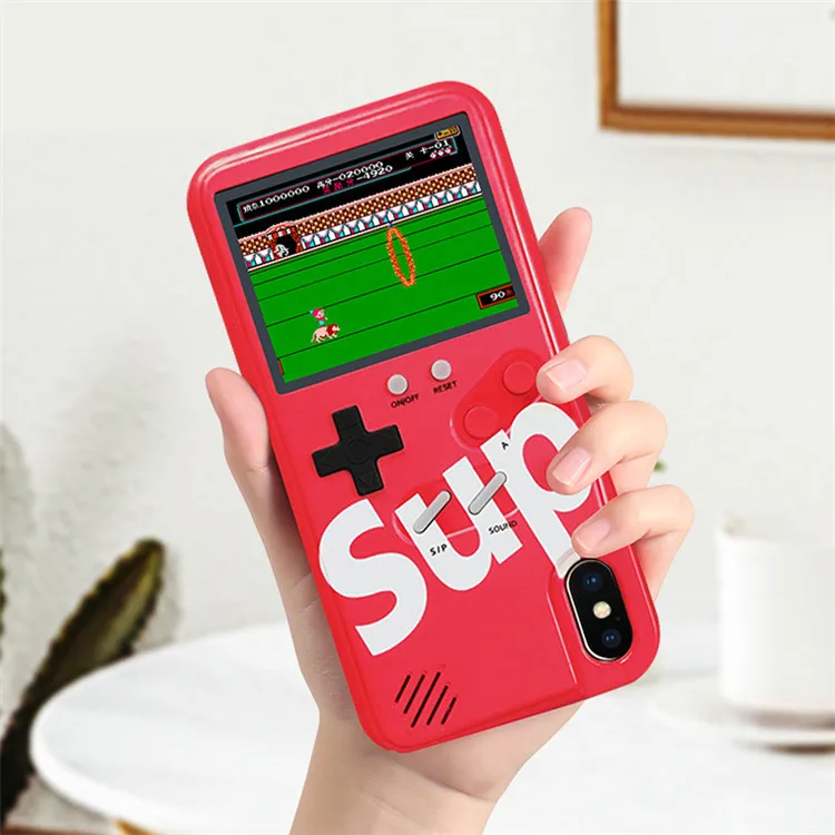handheld 36 classic old games retro game phone gaming case for iphone xs max