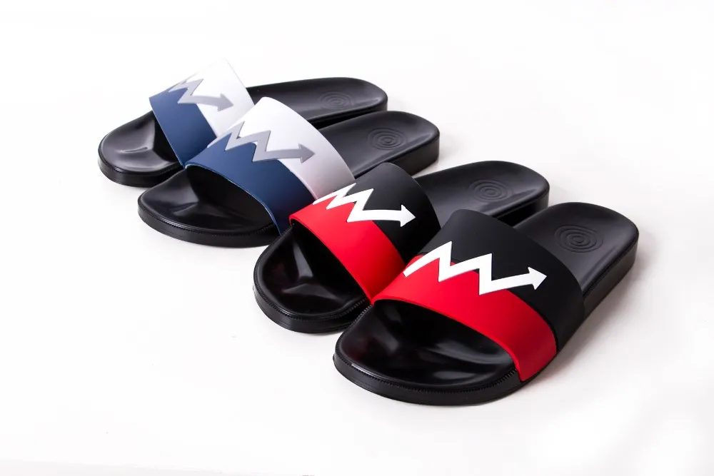 High Quality Men Summer Pu Rubber Slide Sandals Wholesale - Buy Slide ...