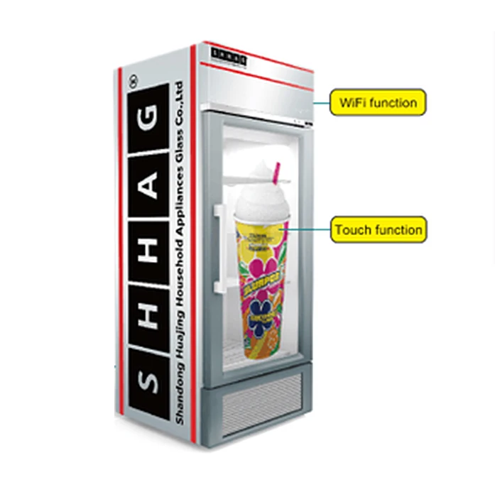 47" 23" 42" 32" Transparent LCD fridge / display cooler glass door