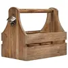 Stone & Beam Modern Rustic Wine Rack Caddy