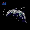 Wholesale Custom fish Rhinestone Transfer For T-Shirt