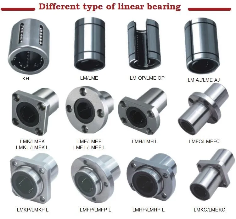 Lowfriction Linear Movement Lm35uu Lm25uu Linear Motion Bearing For