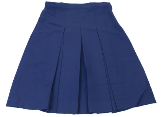 Asian School Navy Cullote Skirt Pleated Primary School Girl Mini Skirt ...