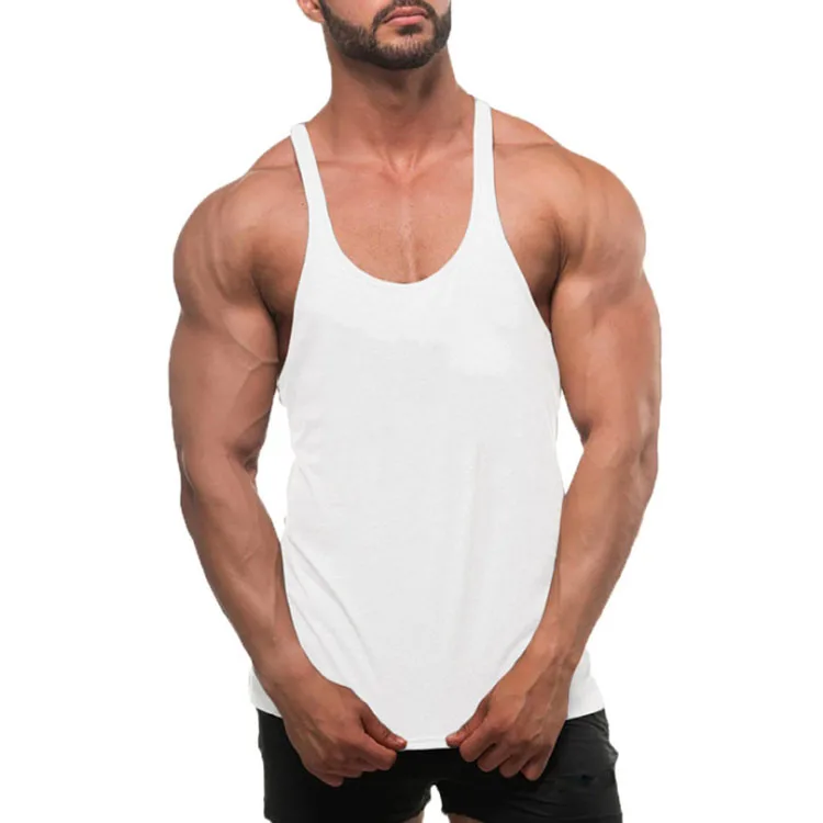 Bodybuilding Vest Fitness Men Blank Tank Top Custom Print Outdoor Fitness Men Blank Tank Top Custom Print