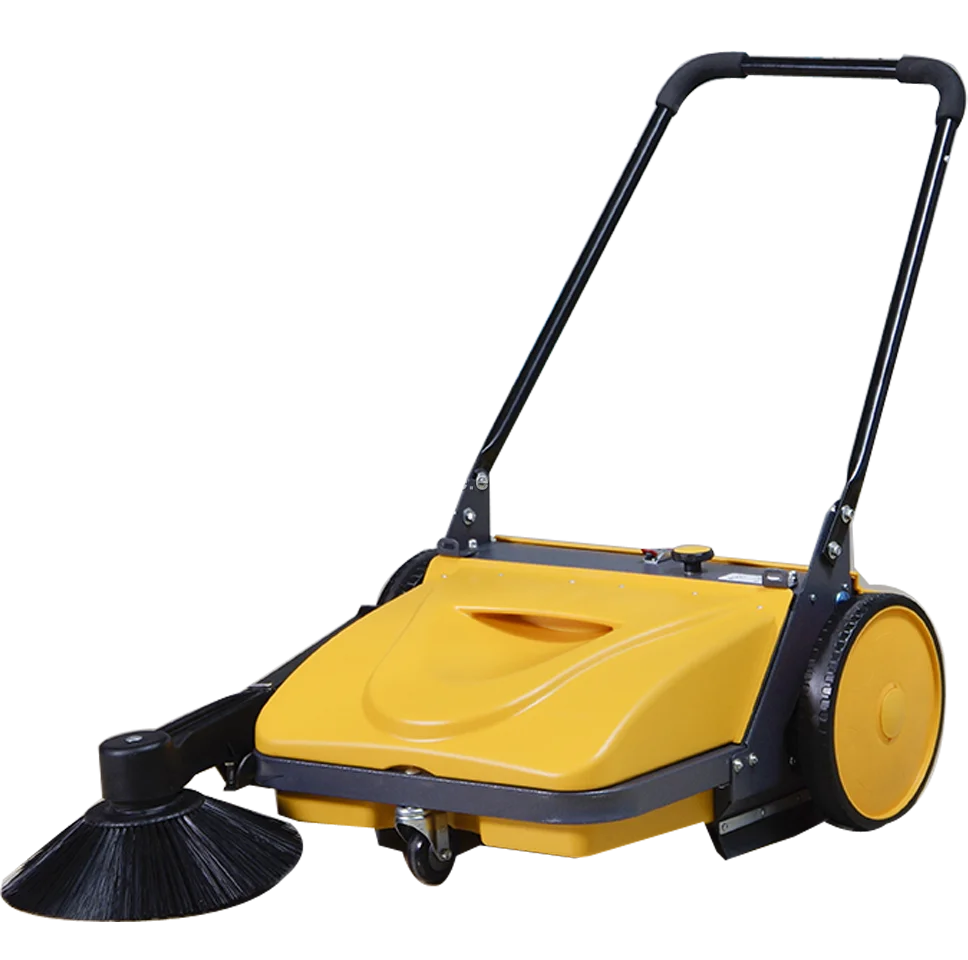 Hst920f Hand Push Warehouse Cleaning Machine Floor Scrubber Sweeper