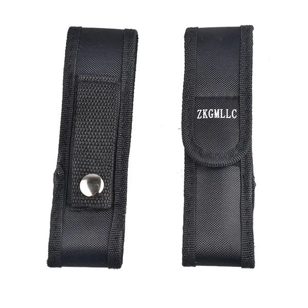 XM-L T6 LED Flashlight 1600LM Torch Adjustable Focus Zoom Light Lamp (Black)