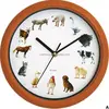 Farm Animal Sound Wall Clock