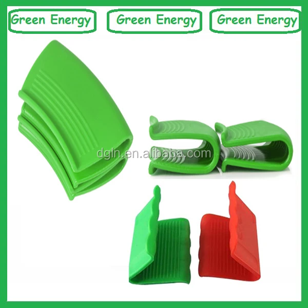 Food Grade Heatresistant Smart Silicone Pot Holder / Silicone Pot Grip