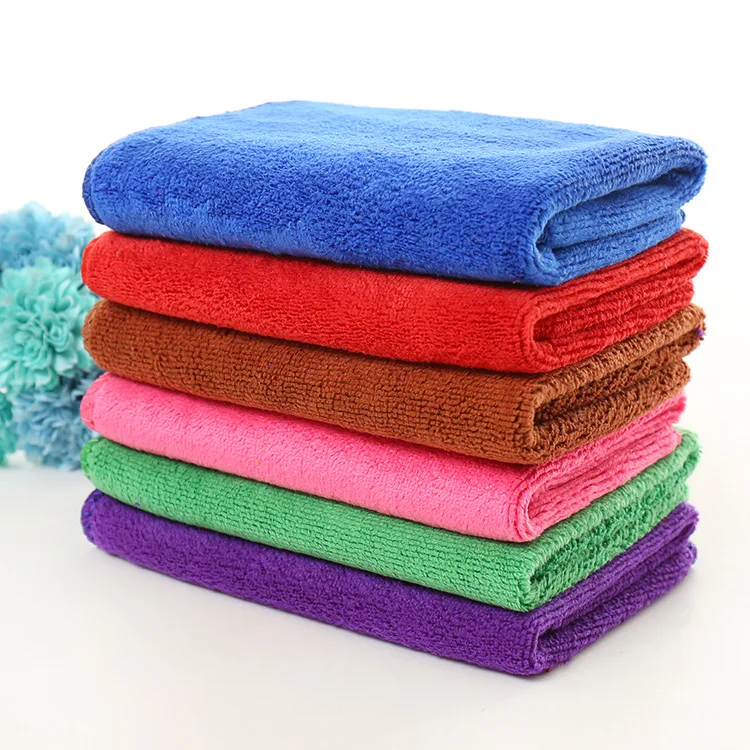 Hot small spa/face/hand microfiber towels made in China