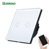 Works Perfectly OEM Design Europe Inteligente Smart Home Wifi Wall Light Switch
