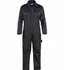 Cheapest Custom Construction Made Mechanic Navy Blue And Black Safety Engineer Coverall Overall Workwear In Stock for men