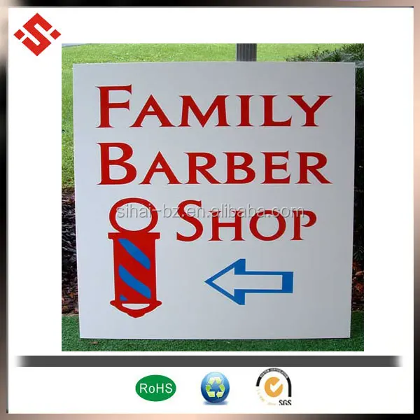 High quality pp corrugated plastic Indoor advertising sign board