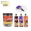 Halal Squeeze Chocolate Jam Candy inside Plastic Tube Liquid Chocolate with Crispy Chips