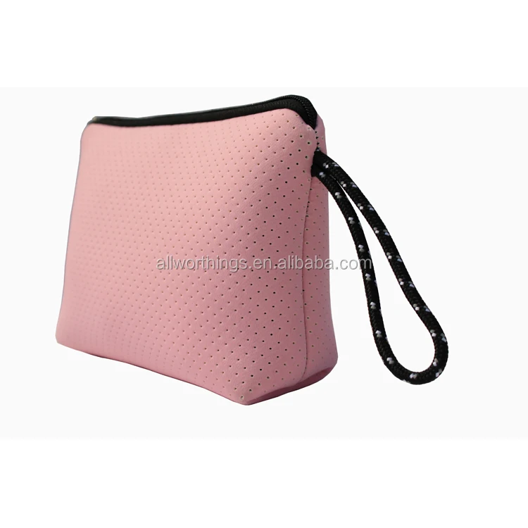 Ladies Neoprene Toiletry Bag Travel Cosmetic Bag With Handle Buy
