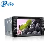 2016 new design automatic 800*480 6.2 inch capacitive touch screen 2 din car dvd player with Android5.1.1 system