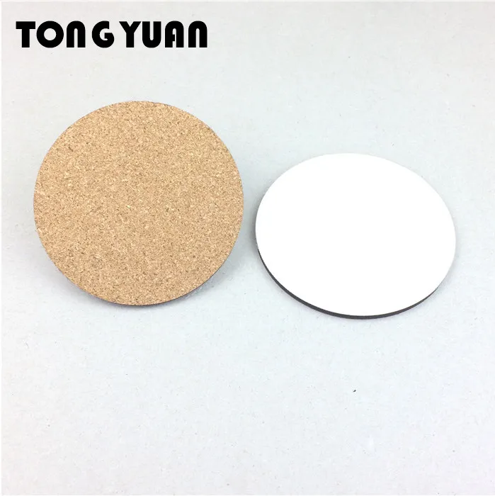 Wholesale Cheap Mdf Dye Sublimation Blanks Coaster With Cork Base Buy