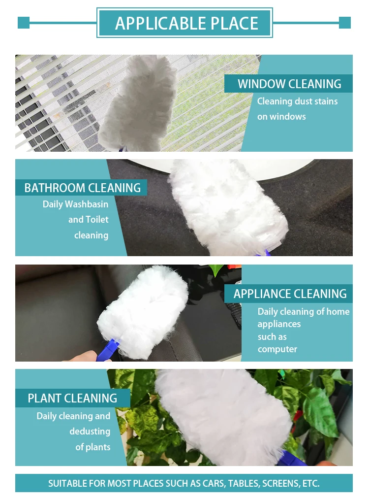 Disposable Microfiber Duster With 10pcs Refill Cloth Duster Buy Cloth