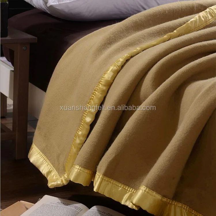 Factory Wholesale Camel Wool Blanket For Hotel And Home Buy Plaid