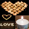 200 Unscented Paraffin-Free Natural Tea light White tealight candle