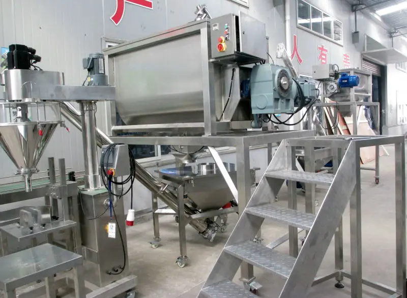 Food Powder Mixer Manufacturer Flour Mixing Machine - Buy Mixing ...